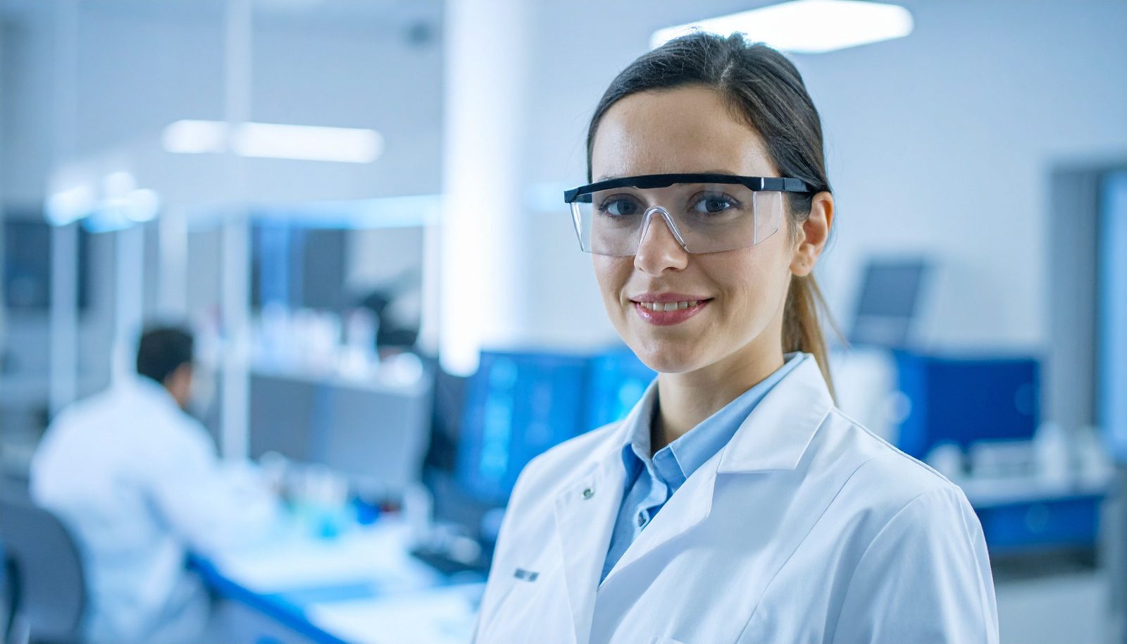 Especialista da Medra em laboratório